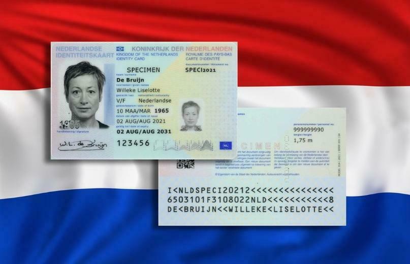 new (Netherlands) Dutch id card